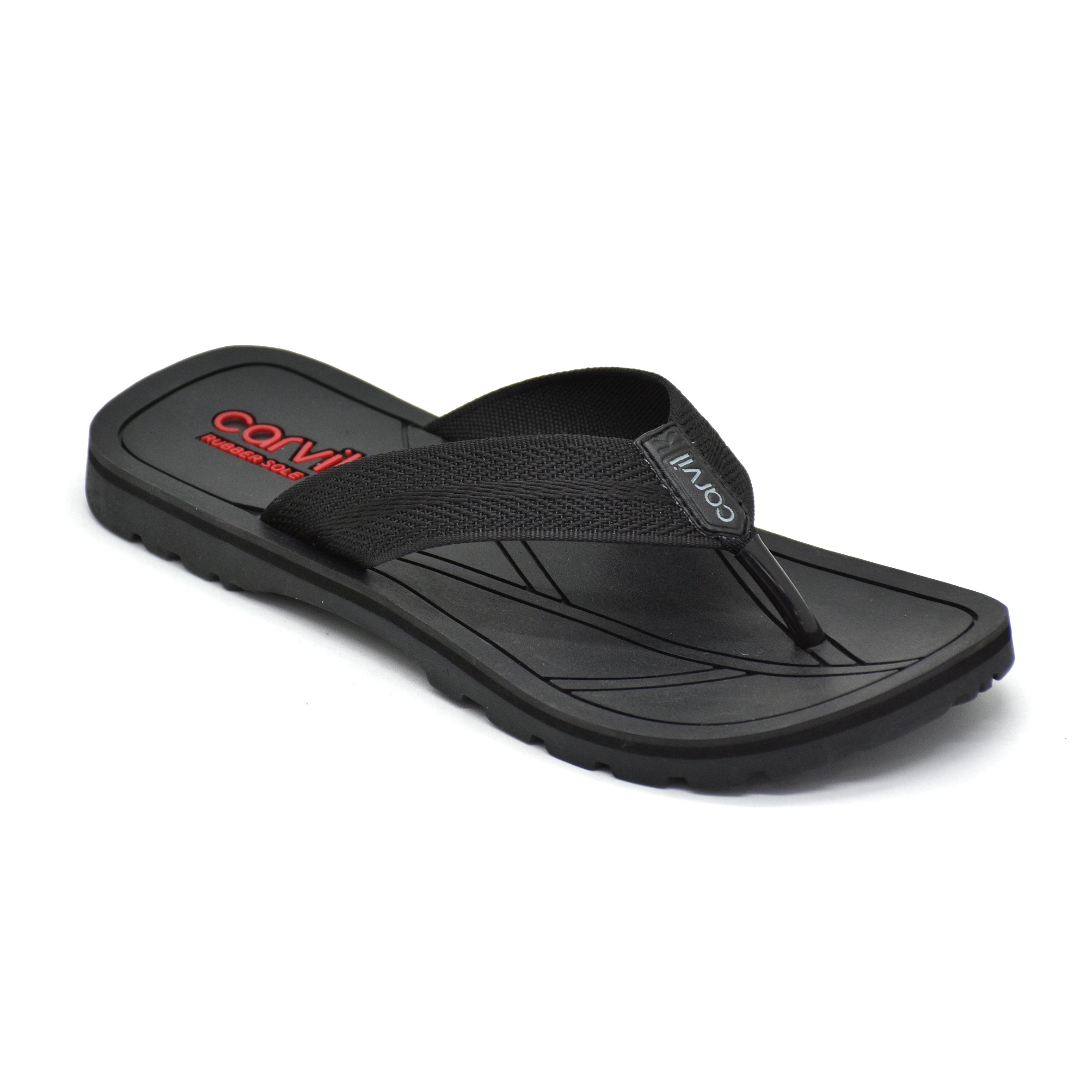 Carvil Sandal Pria NEW EMW-08 M BLACK/RED