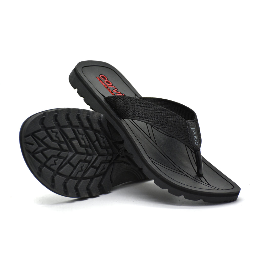 Carvil Sandal Pria NEW EMW-08 M BLACK/RED