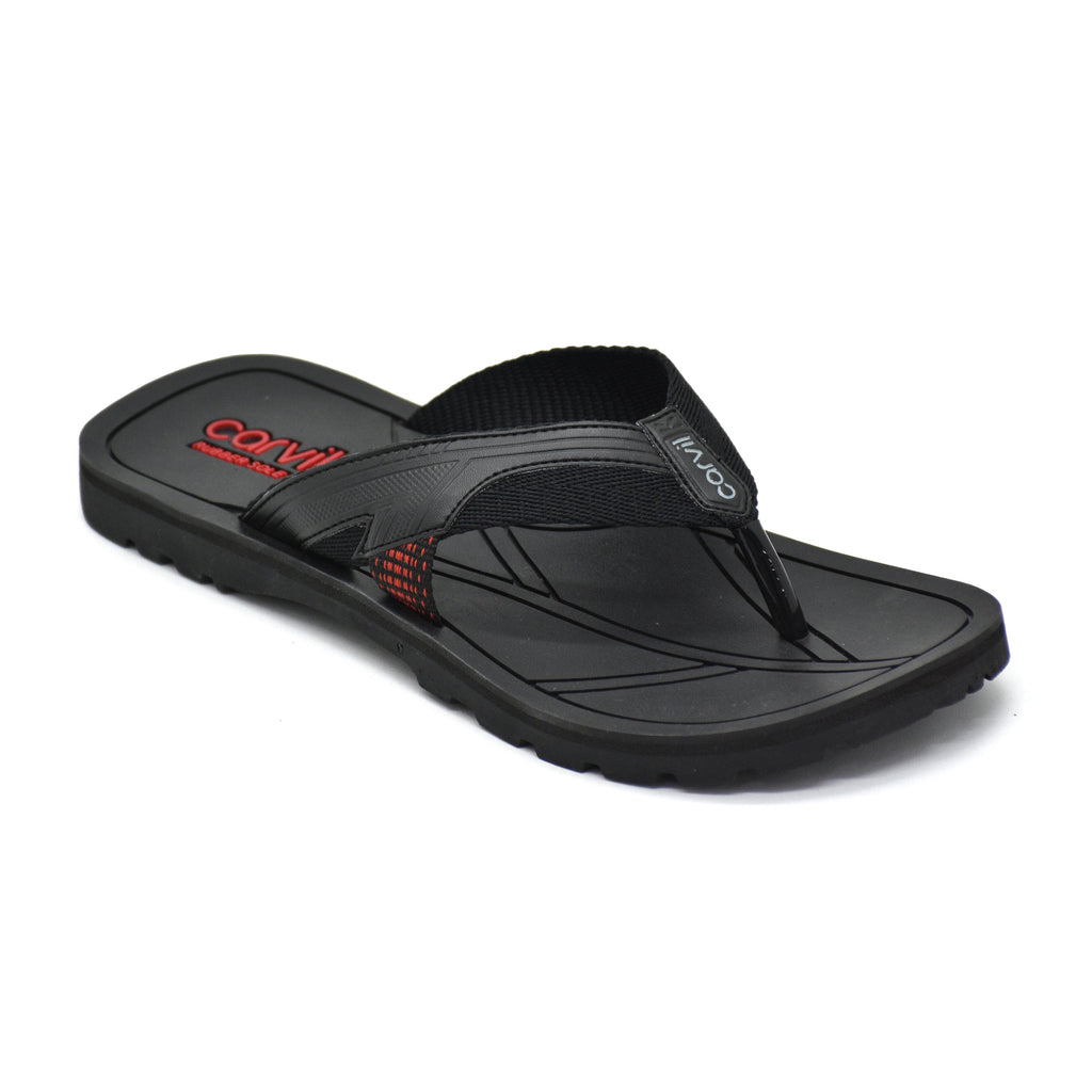 Carvil Sandal Pria NEW EMW-09 M BLACK/RED
