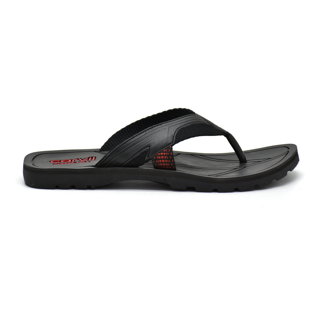 Carvil Sandal Pria NEW EMW-09 M BLACK/RED