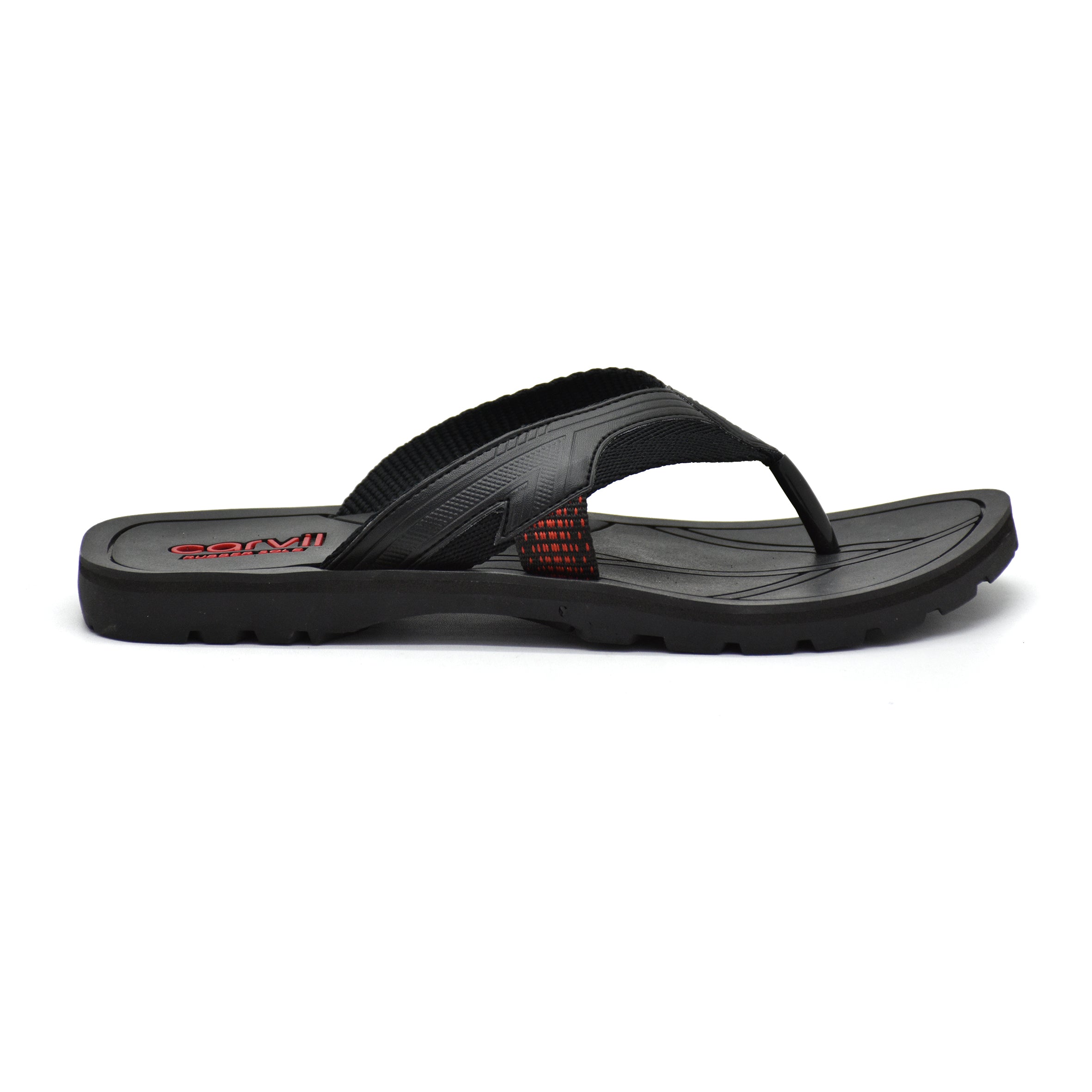 Carvil Sandal Pria NEW EMW-09 M BLACK/RED