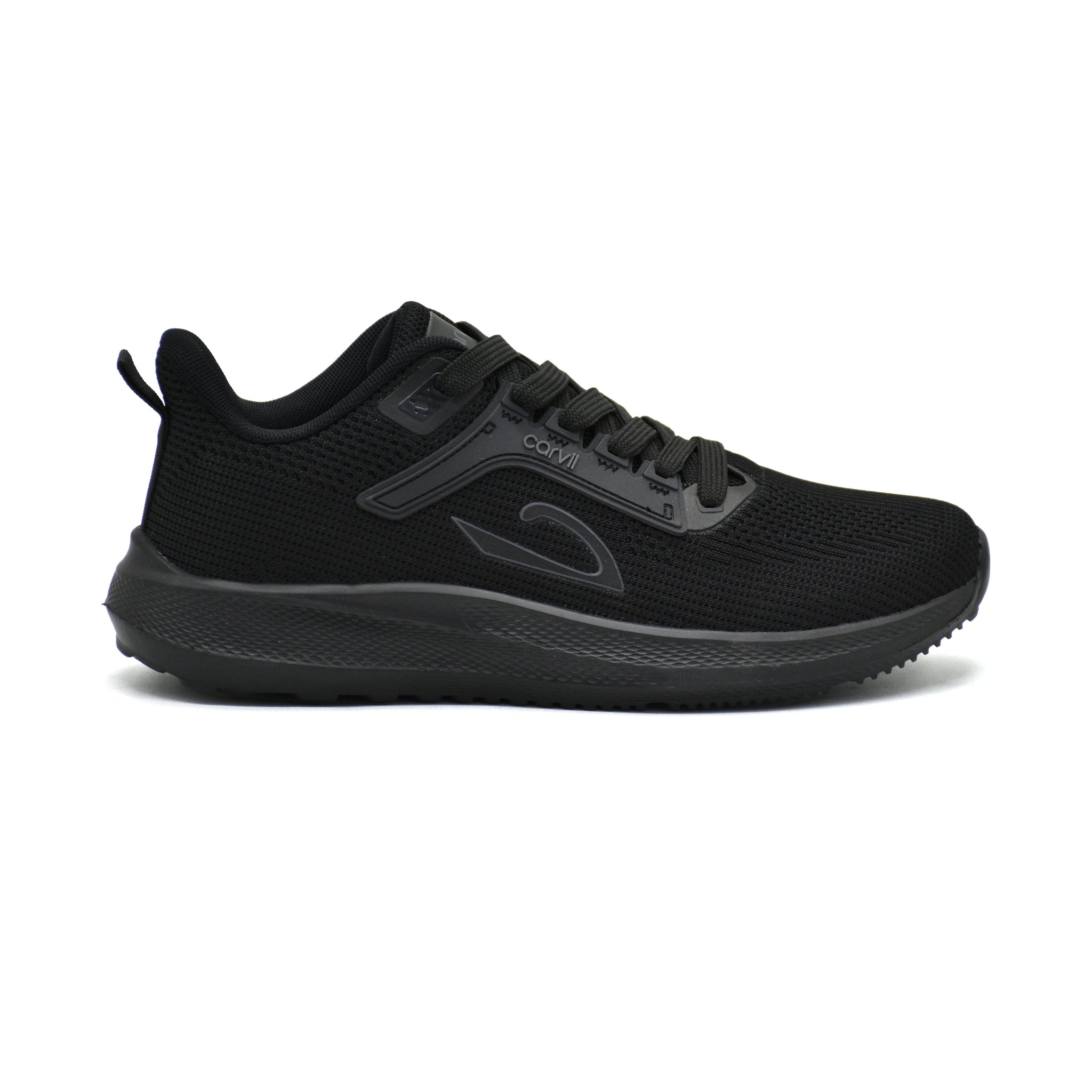 Carvil Sepatu Pria NEWTON-SM - BLACK/BLACK