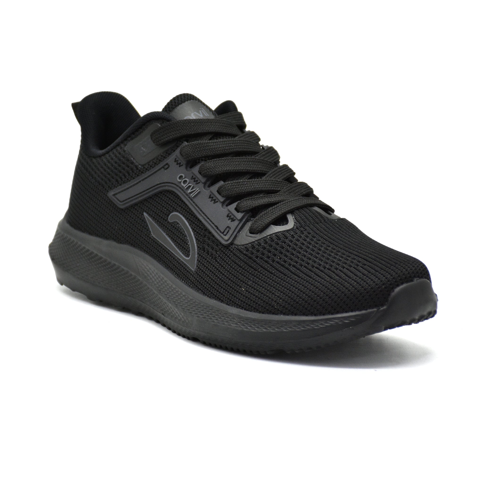 Carvil Sepatu Pria NEWTON-SM - BLACK/BLACK