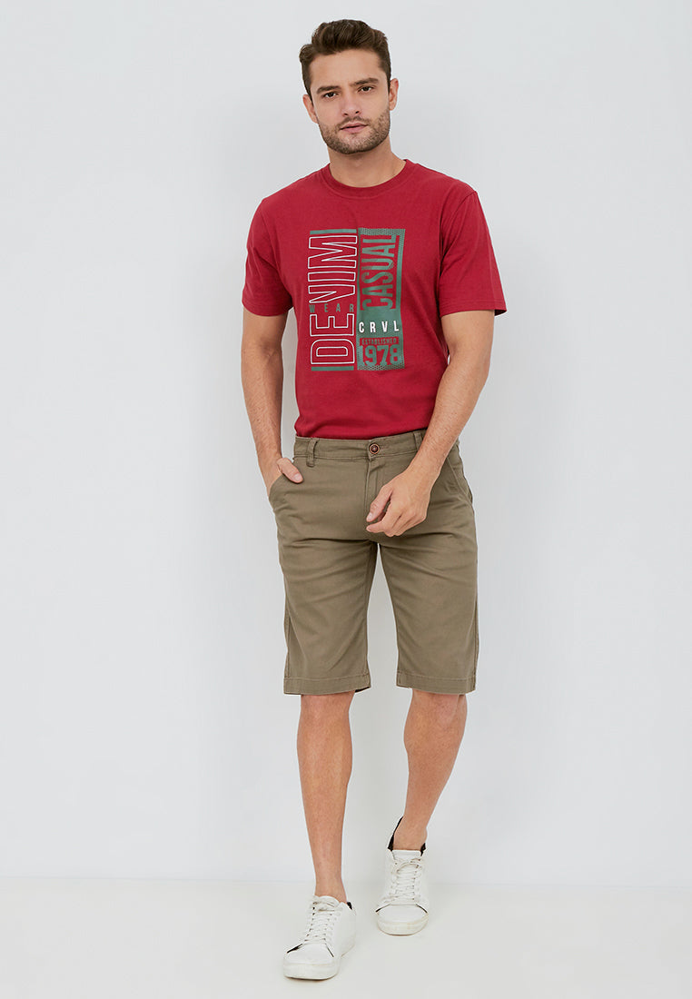 Carvil Celana Bermuda NIDO-DB DARK BROWN