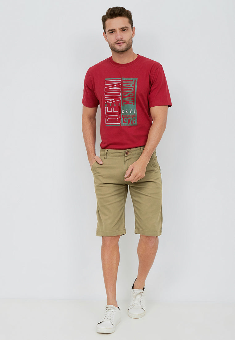 Carvil Bermuda Pria NIDO-KH KHAKI
