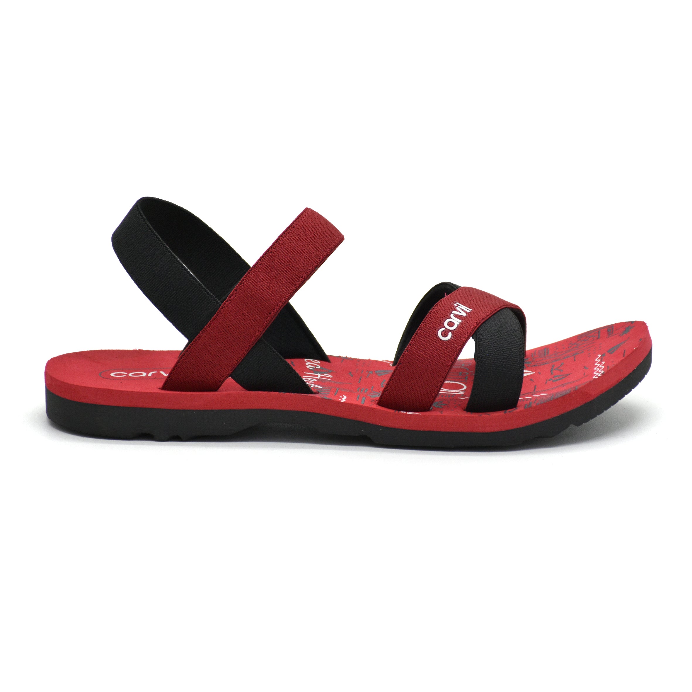 Carvil Sandal Anak Noventa - TB Black/Red