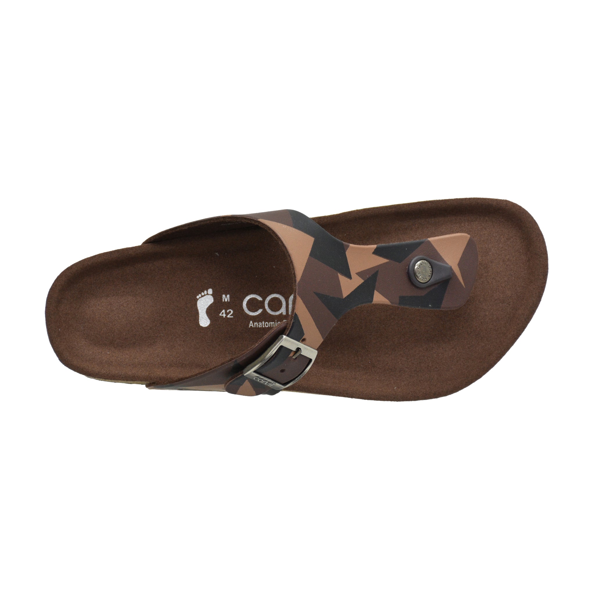 Carvil Sandal Obama - 01 Brown/Stone