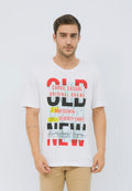 Carvil T-Shirt Man OLD-WHT WHITE