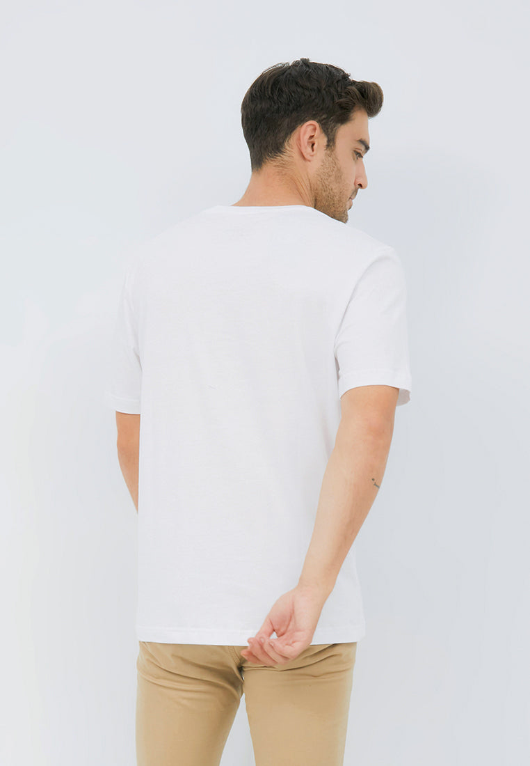 Carvil T-Shirt Man OLD-WHT WHITE