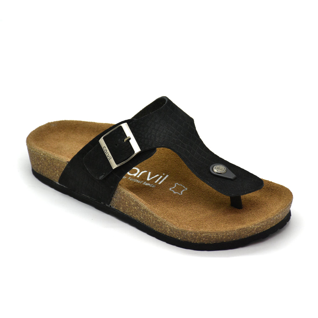 Carvil Sandal Pria ONTARIX-01M BLACK