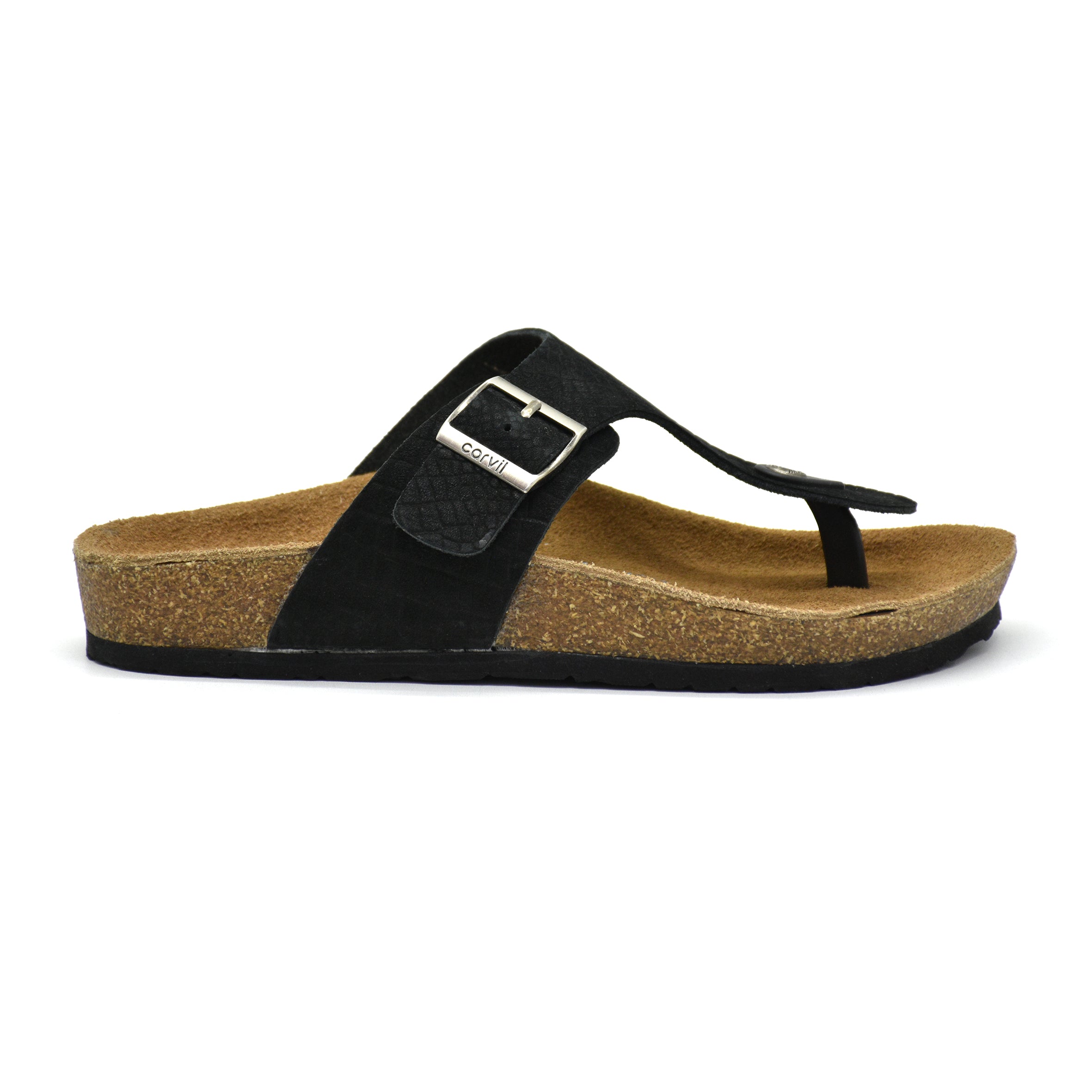 Carvil Sandal Pria ONTARIX-01M BLACK