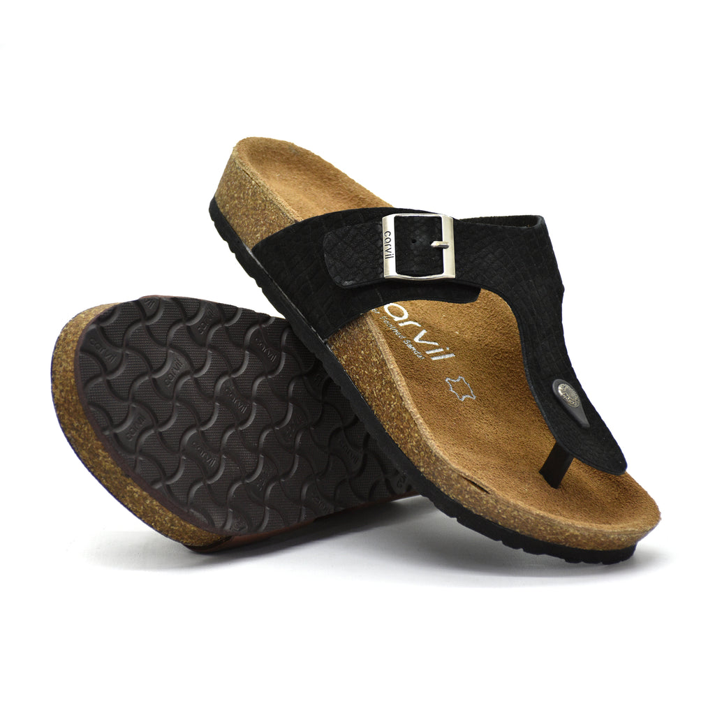 Carvil Sandal Pria ONTARIX-01M BLACK