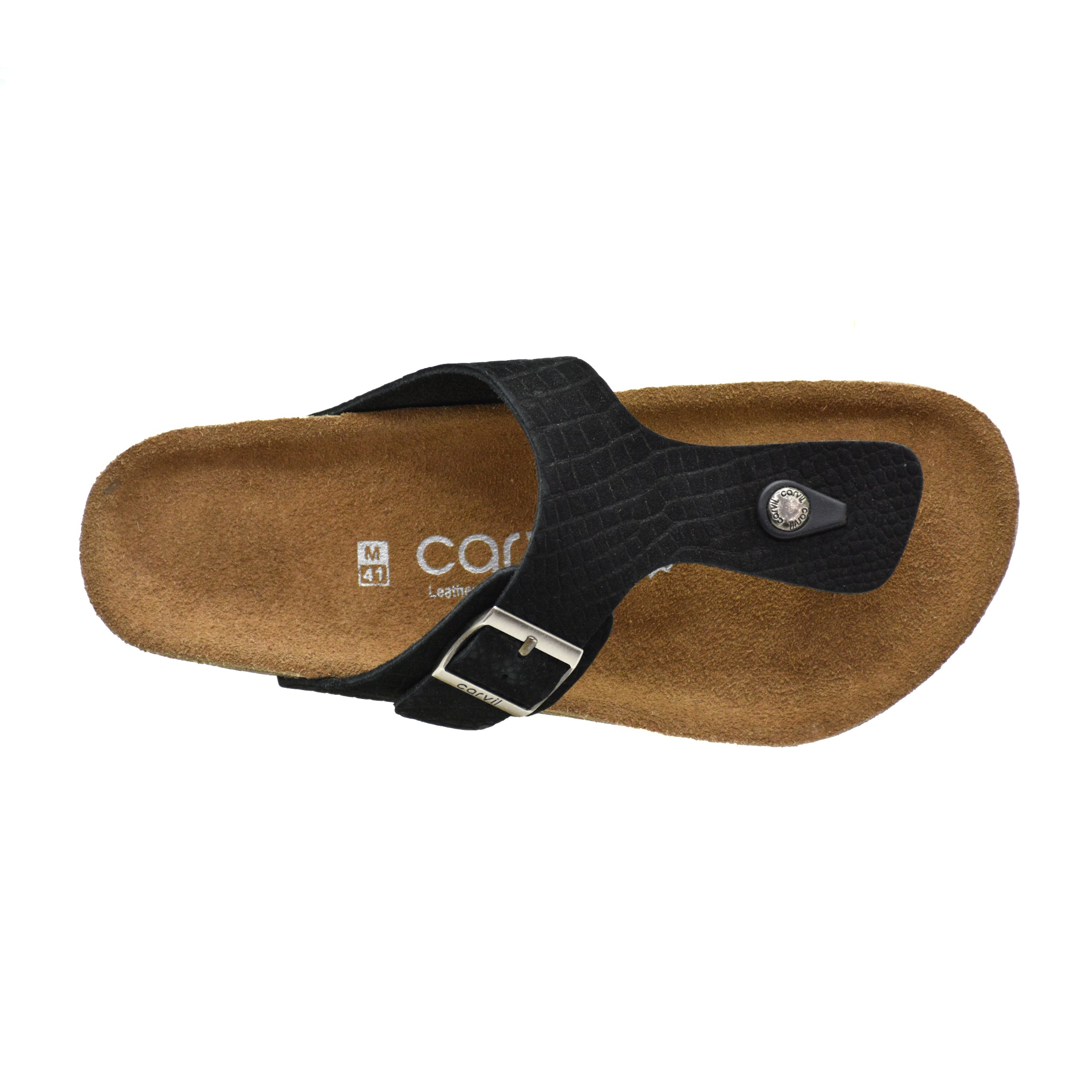 Carvil Sandal Pria ONTARIX-01M BLACK