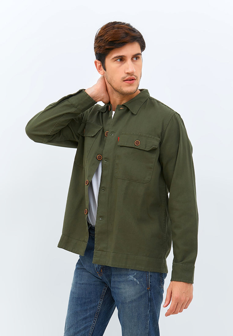 Carvil Jaket Pria OSVALD - ARM ARMY