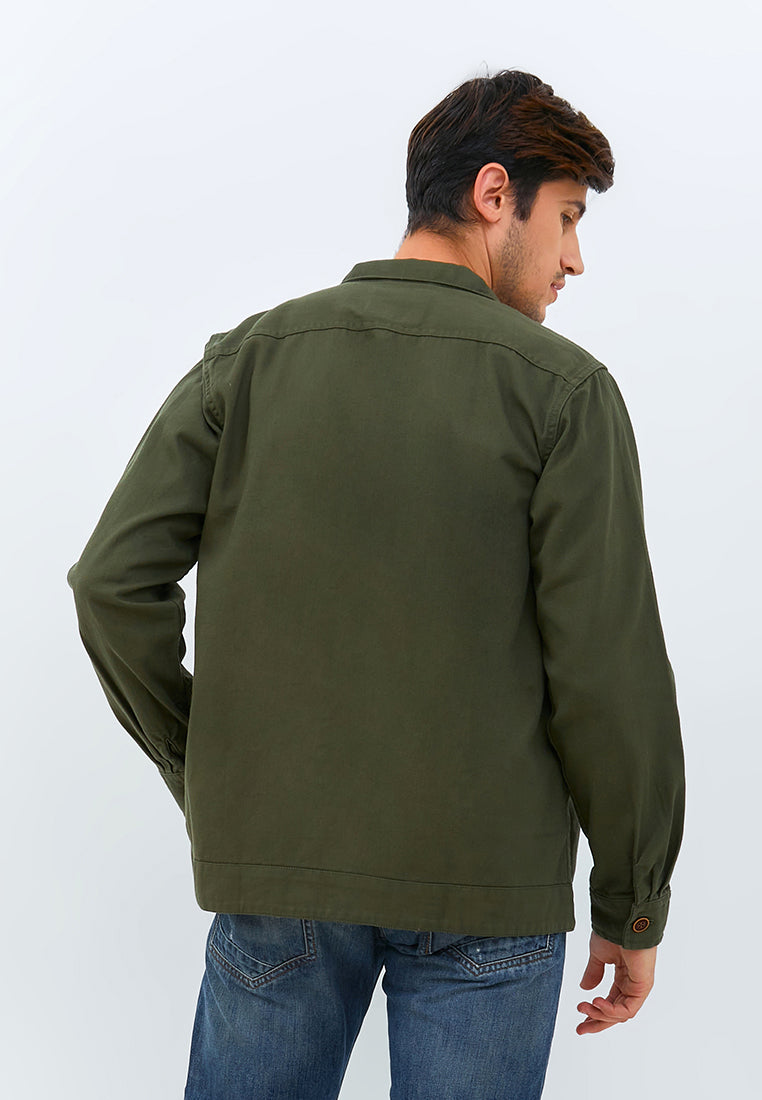 Carvil Jaket Pria OSVALD - ARM ARMY