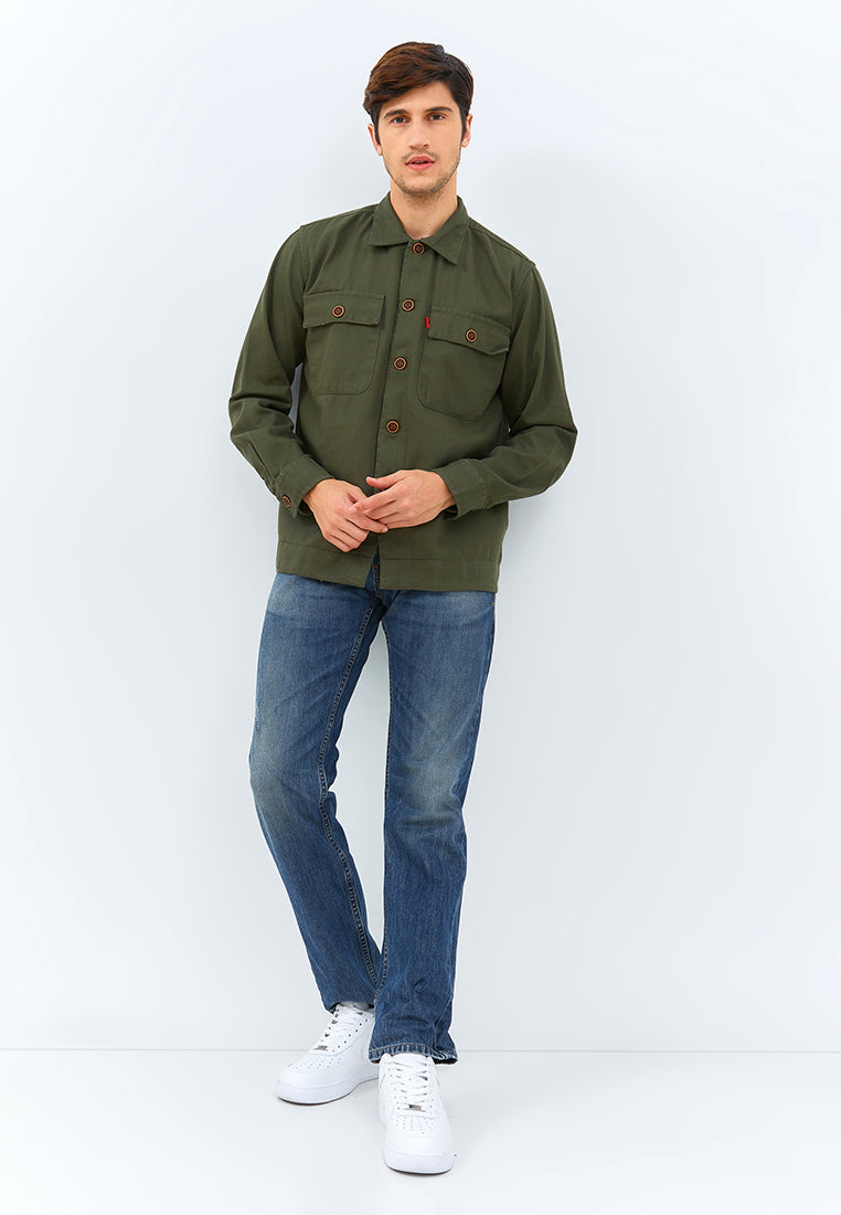 Carvil Jaket Pria OSVALD - ARM ARMY