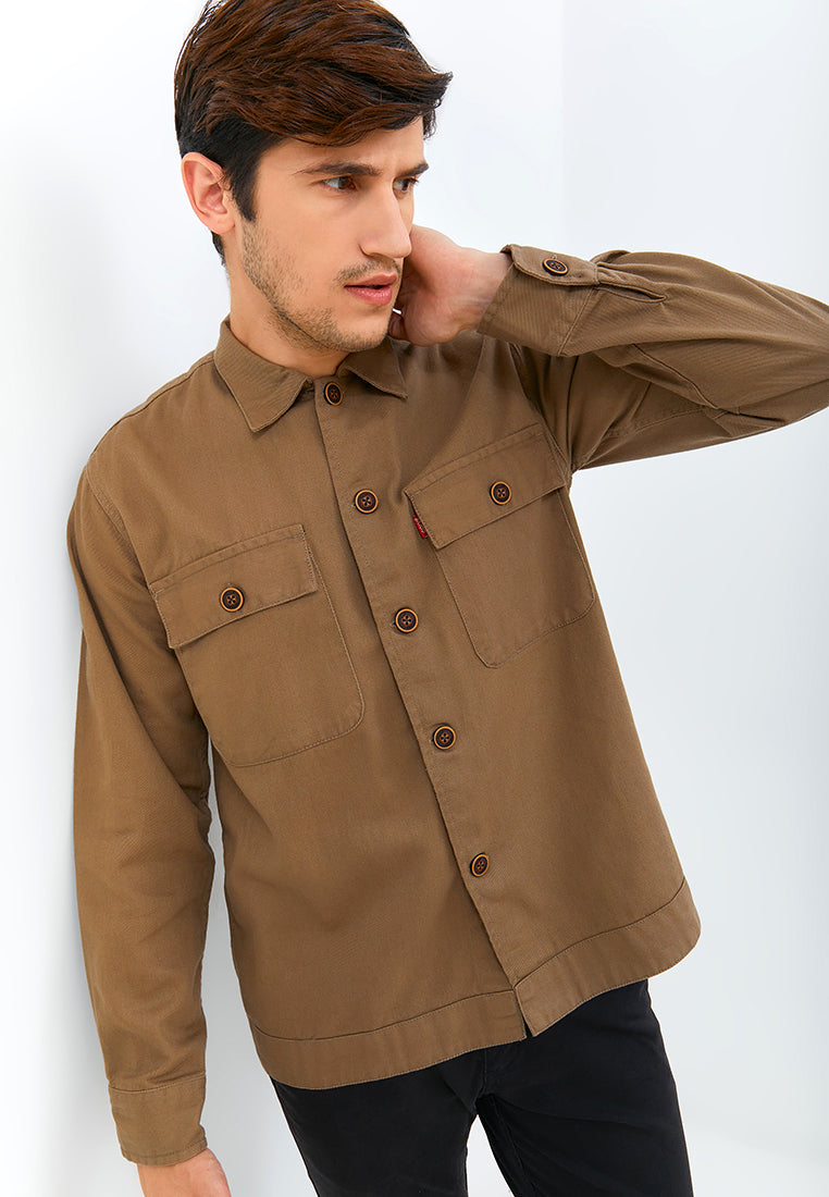 Carvil Jaket Pria OSVALD - BRO BROWN