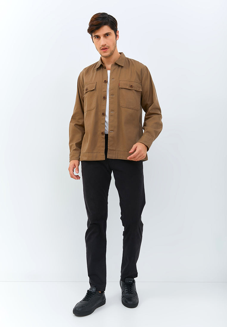 Carvil Jaket Pria OSVALD - BRO BROWN