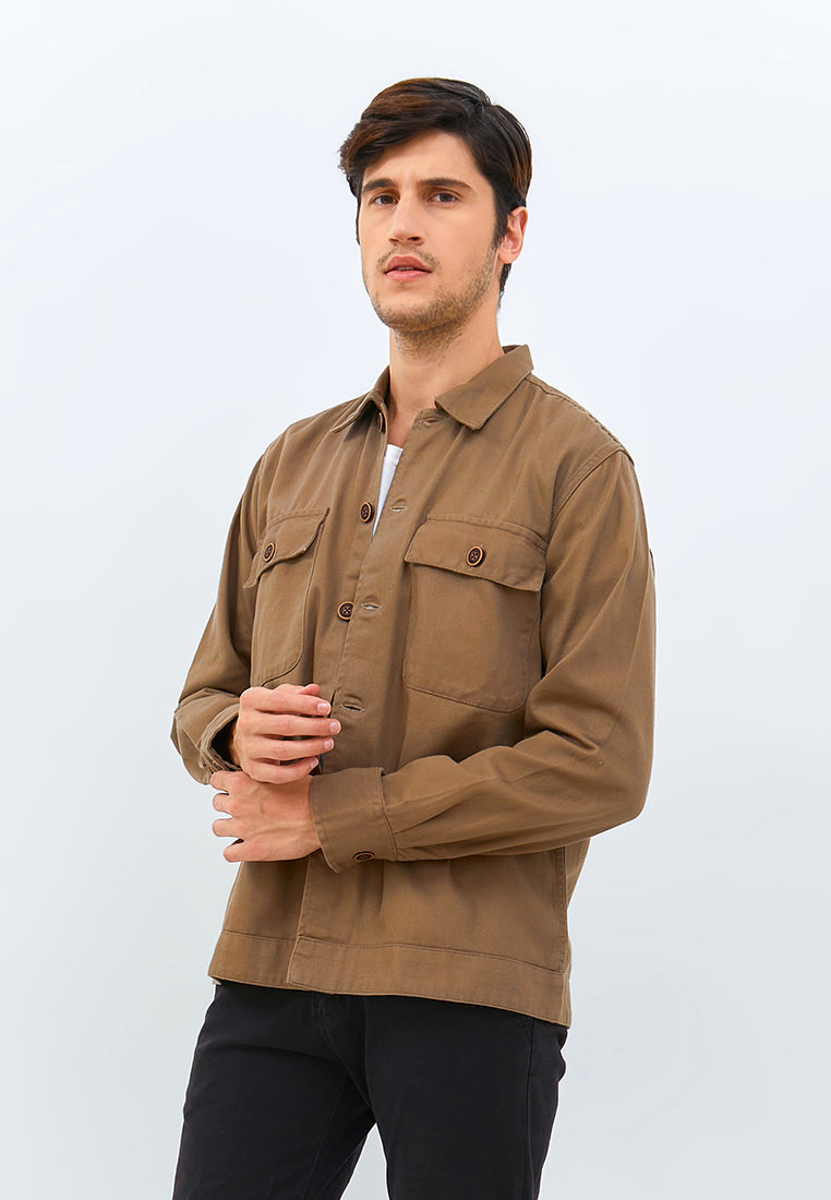 Carvil Jaket Pria OSVALD - BRO BROWN