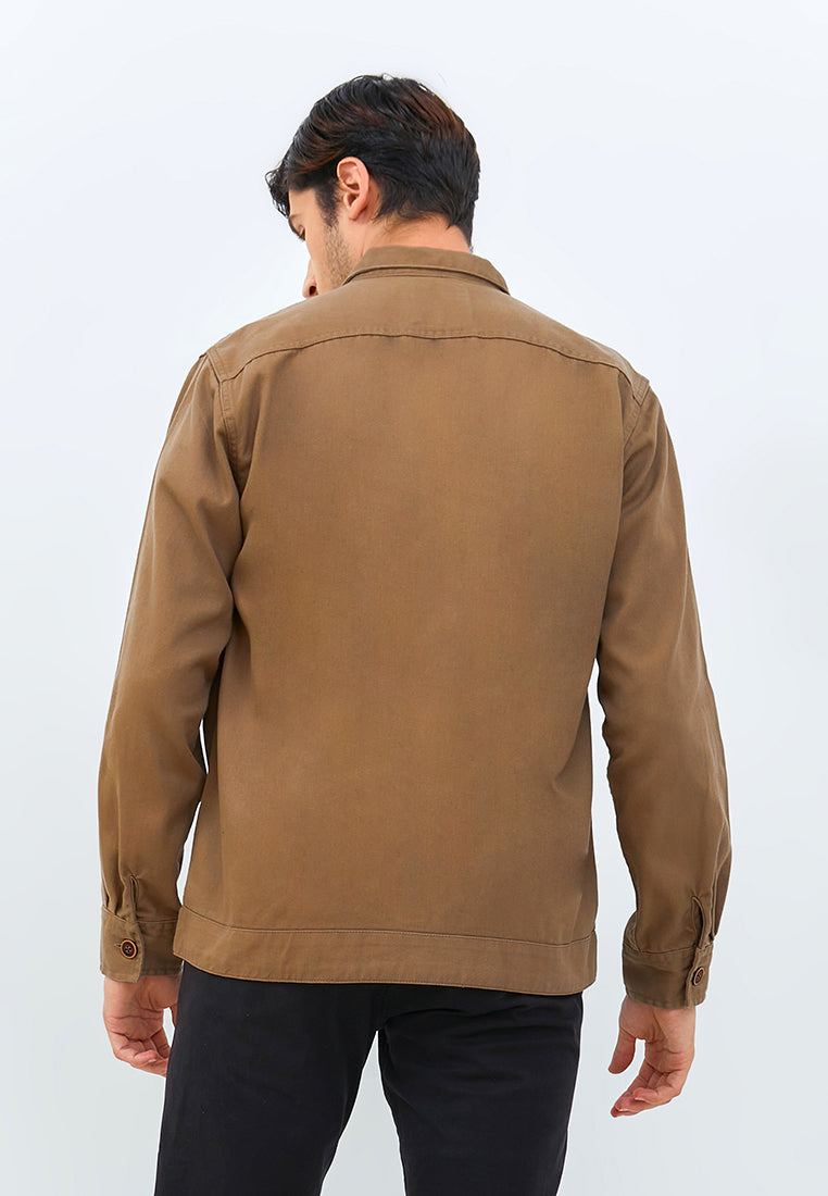 Carvil Jaket Pria OSVALD - BRO BROWN