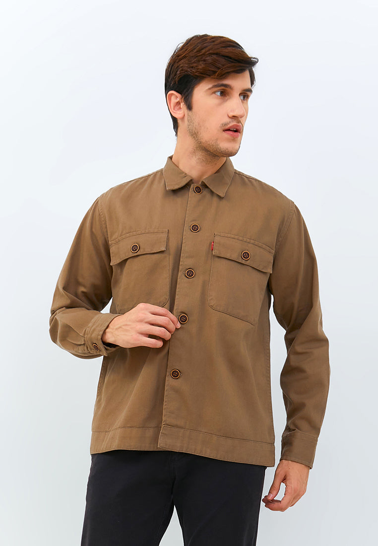Carvil Jaket Pria OSVALD - BRO BROWN