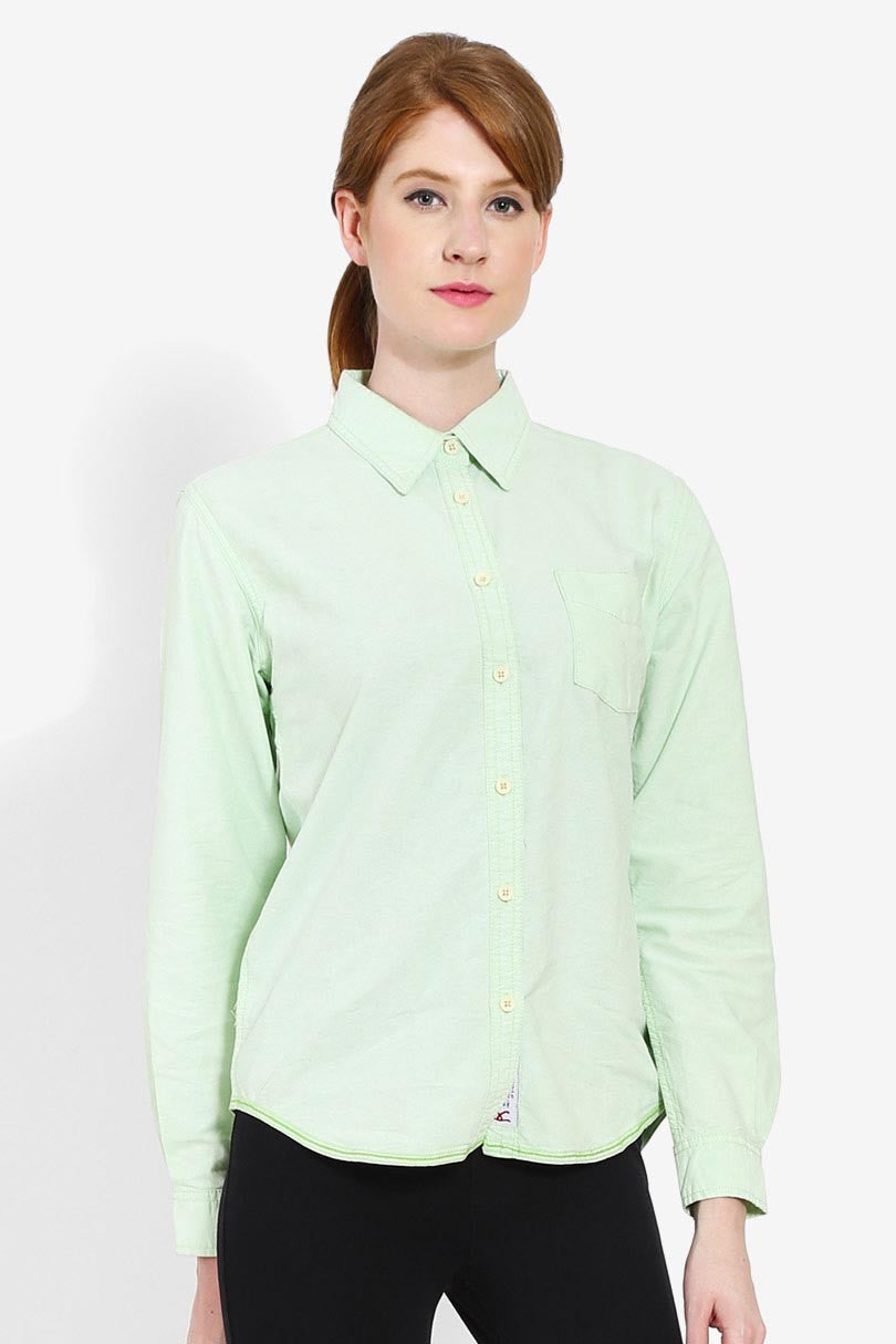 Carvil Kemeja Ladies OXFILA-GRN