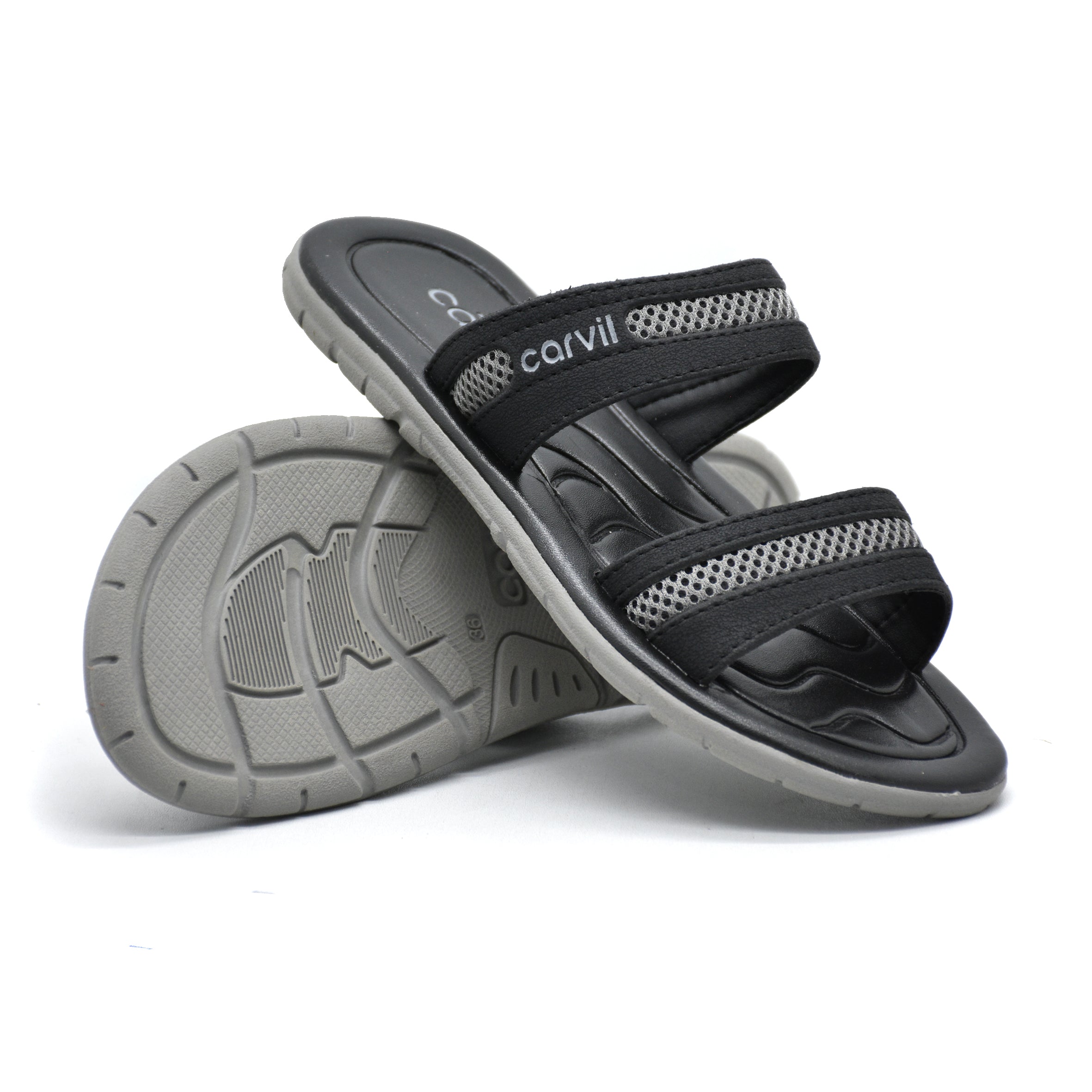 Carvil Sandal Anak OXSA 02 TP - BLACK