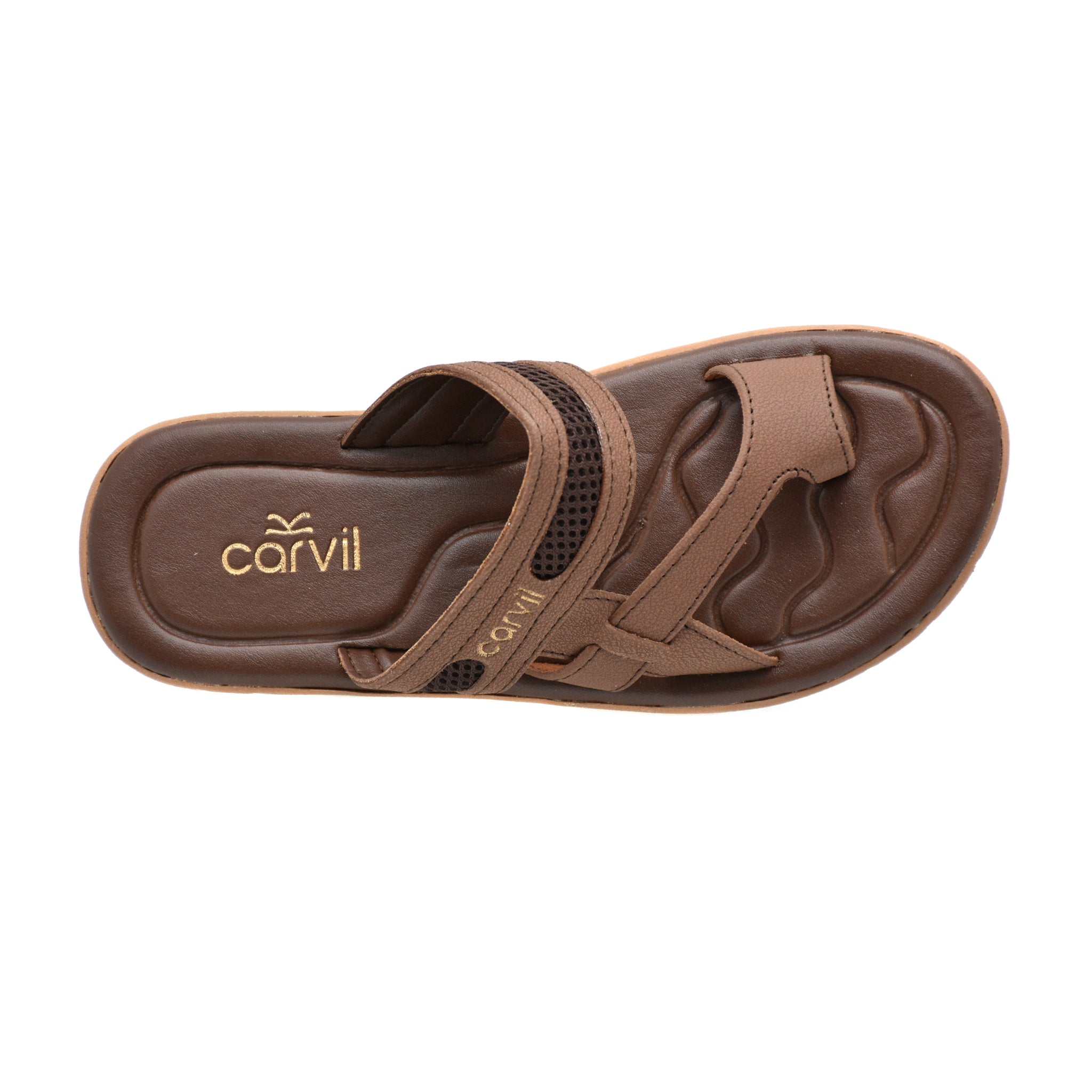 Carvil Sandal Anak OXSA 03 TP - DARK BROWN