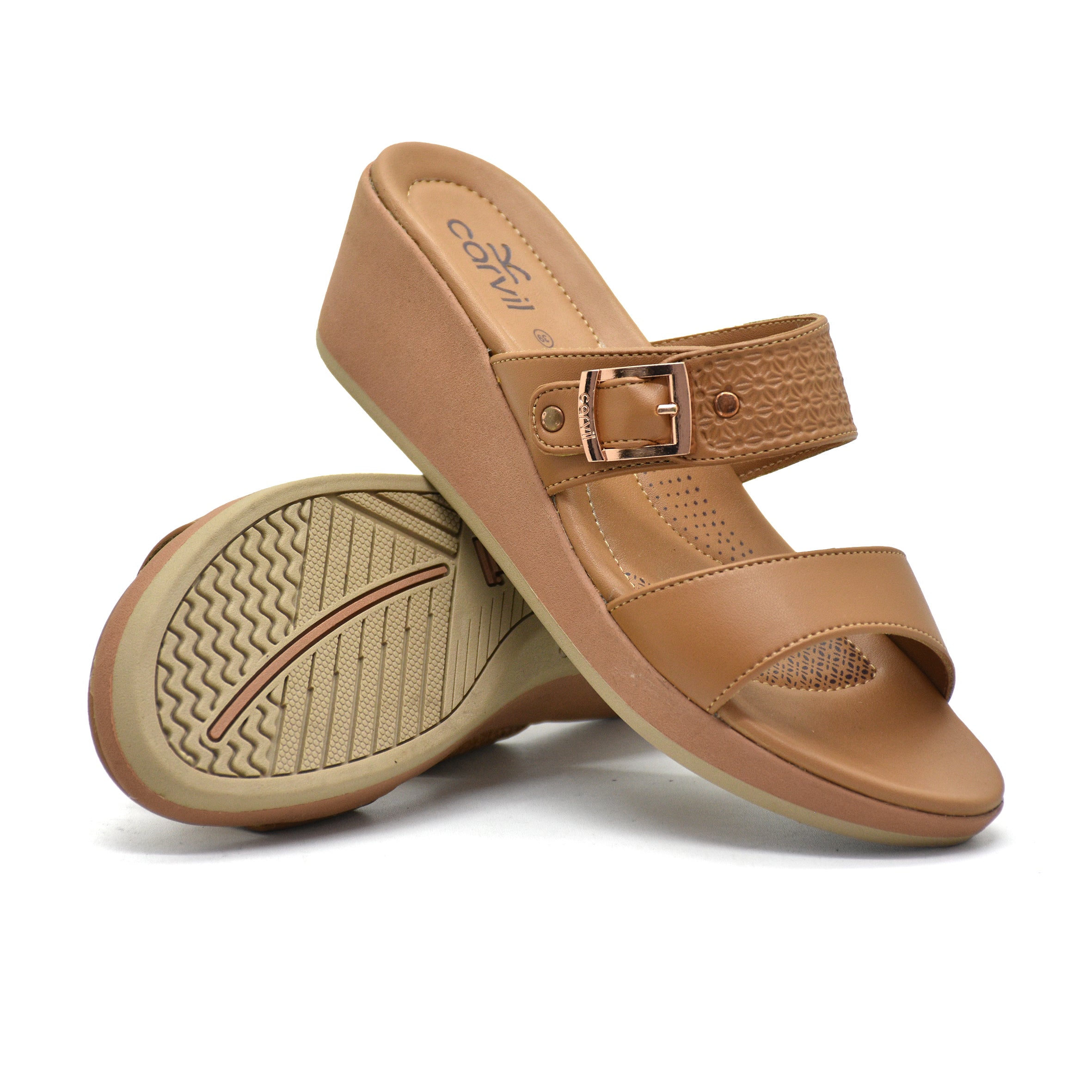Carvil Sandal Wanita PAMINA-02 L STONE