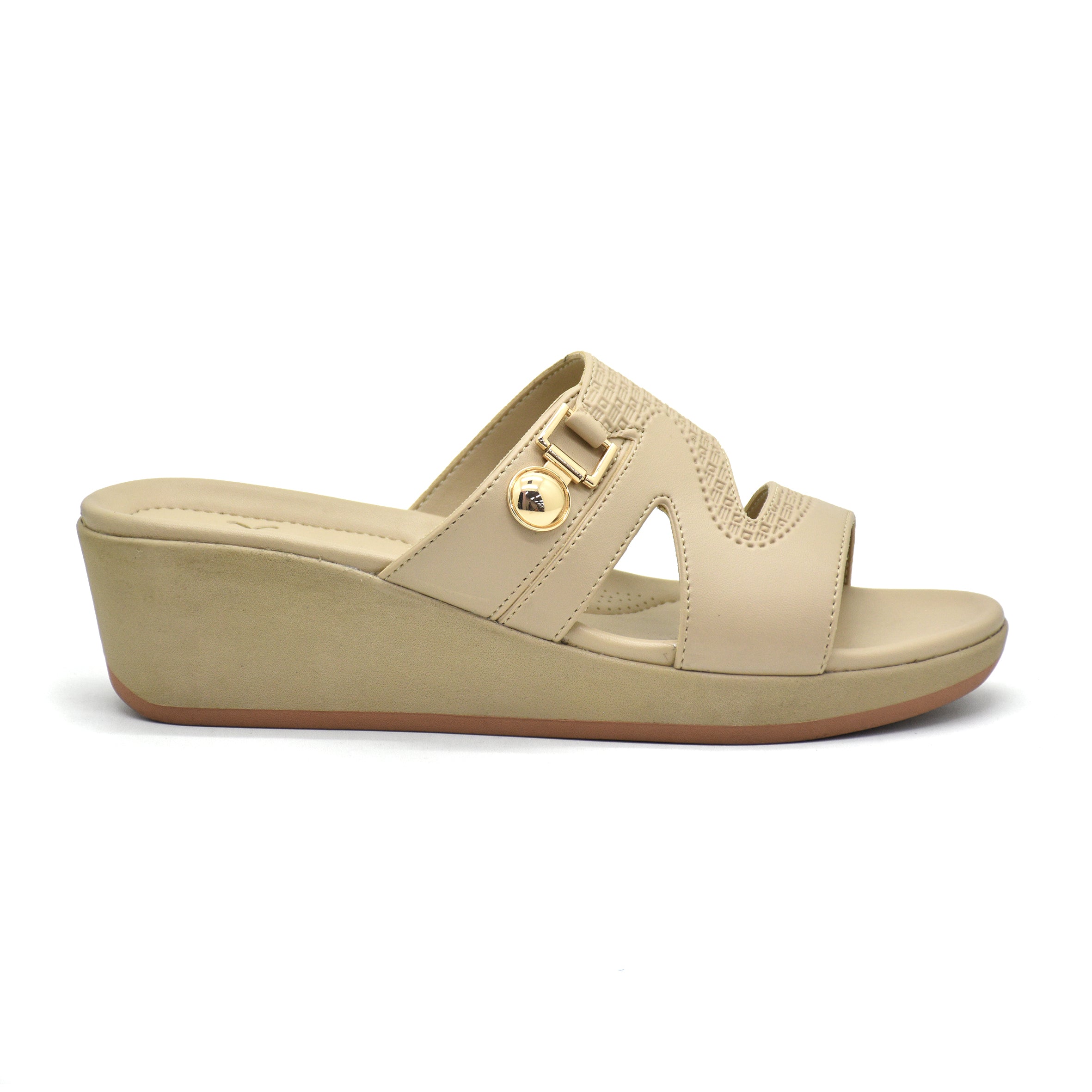 Carvil Sandal Wanita PAMINA-03 L BEIGE