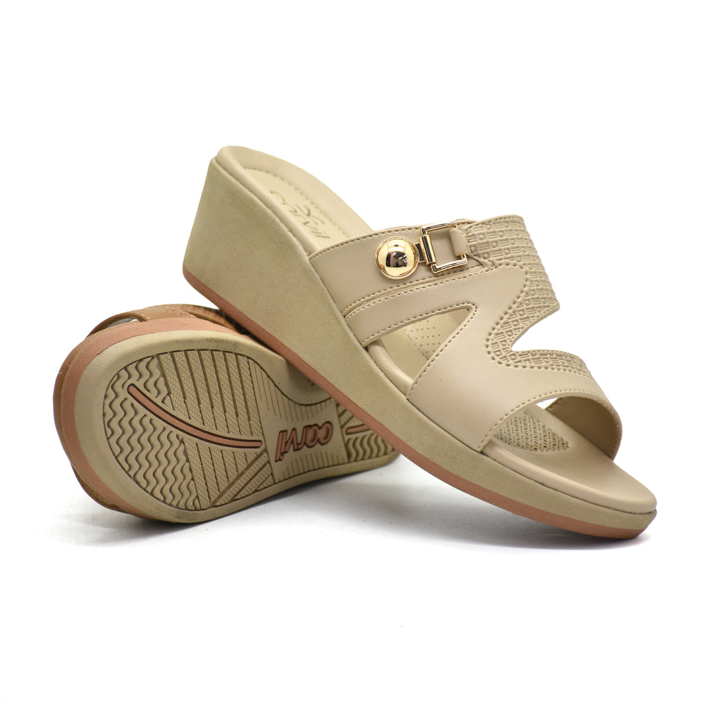 Carvil Sandal Wanita PAMINA-03 L BEIGE