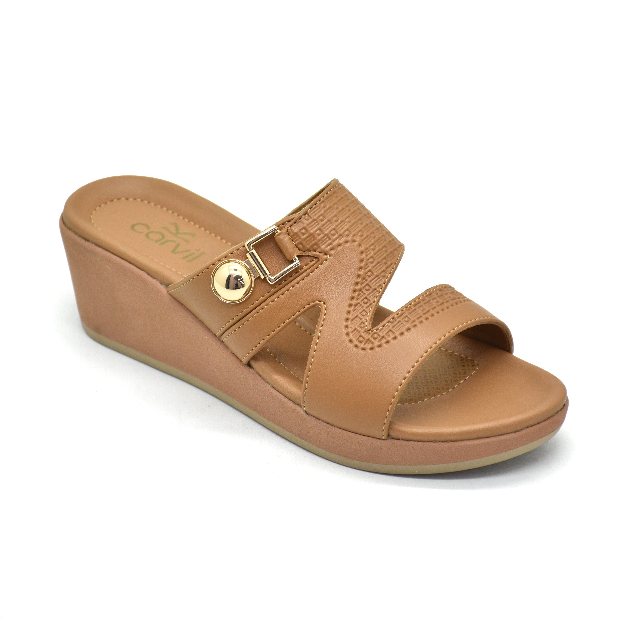 Carvil Sandal Wanita PAMINA-03 L STONE