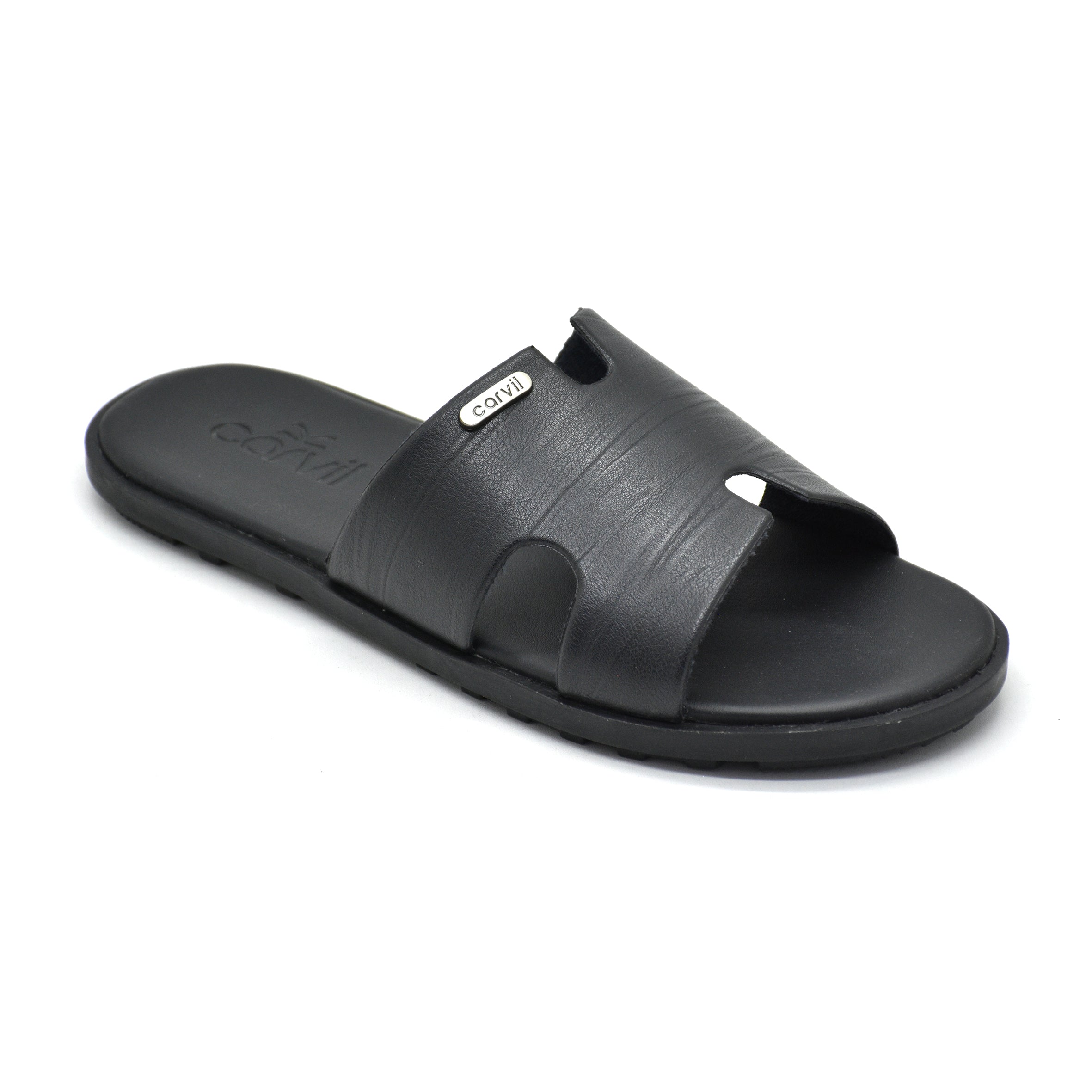 Carvil Sandal Pria PAMISH-01 M BLACK