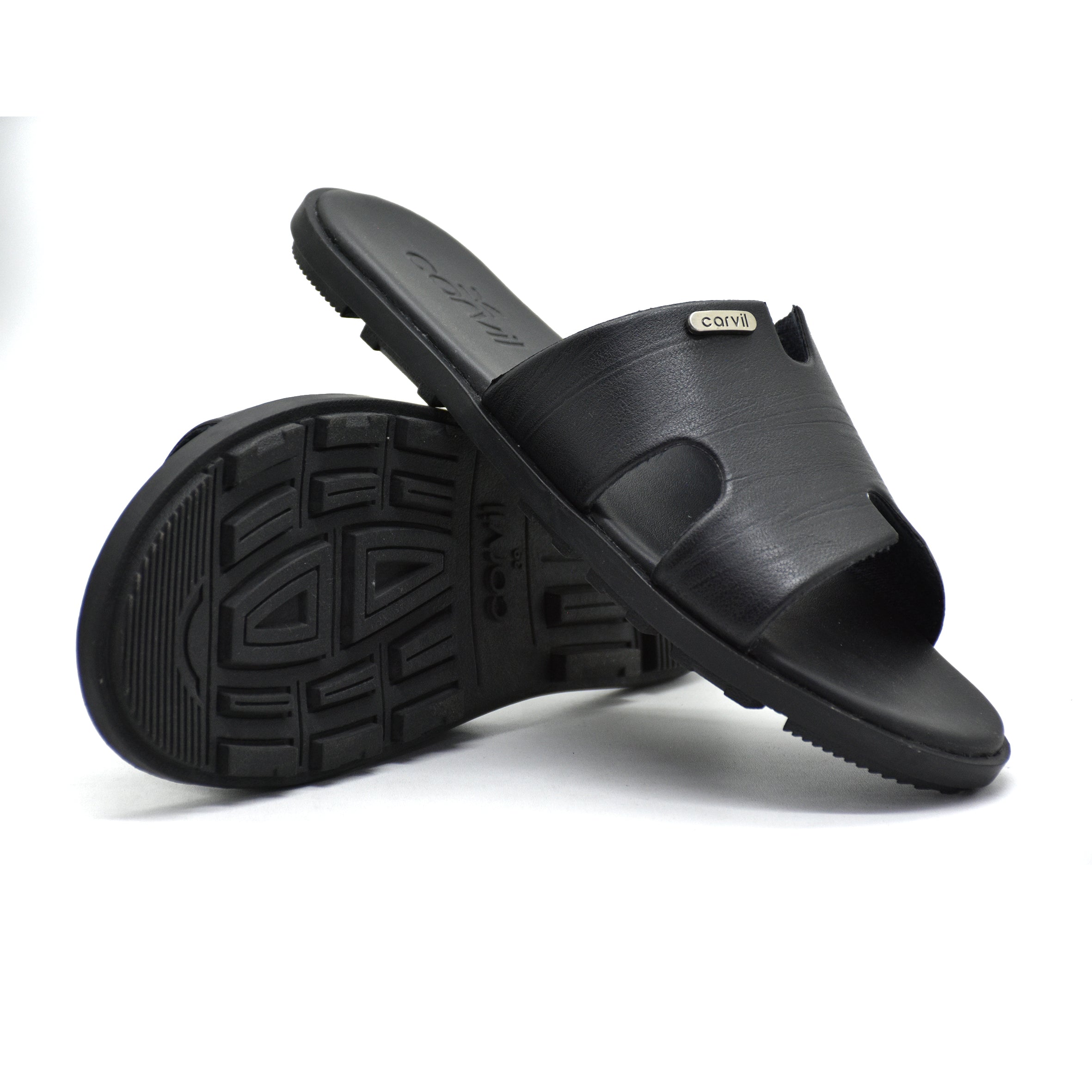 Carvil Sandal Pria PAMISH-01 M BLACK