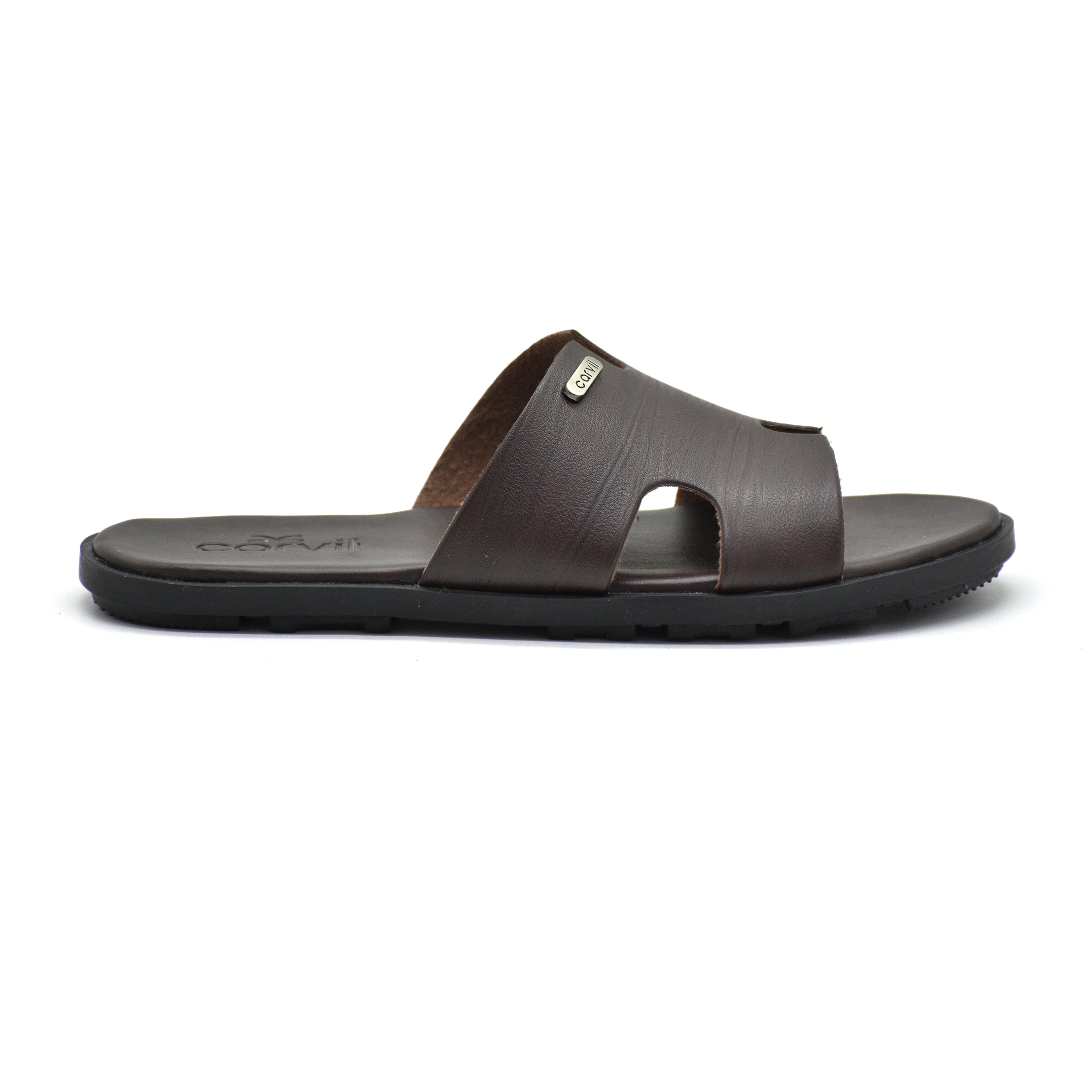 Carvil Sandal Pria PAMISH-01 M DARK BROWN