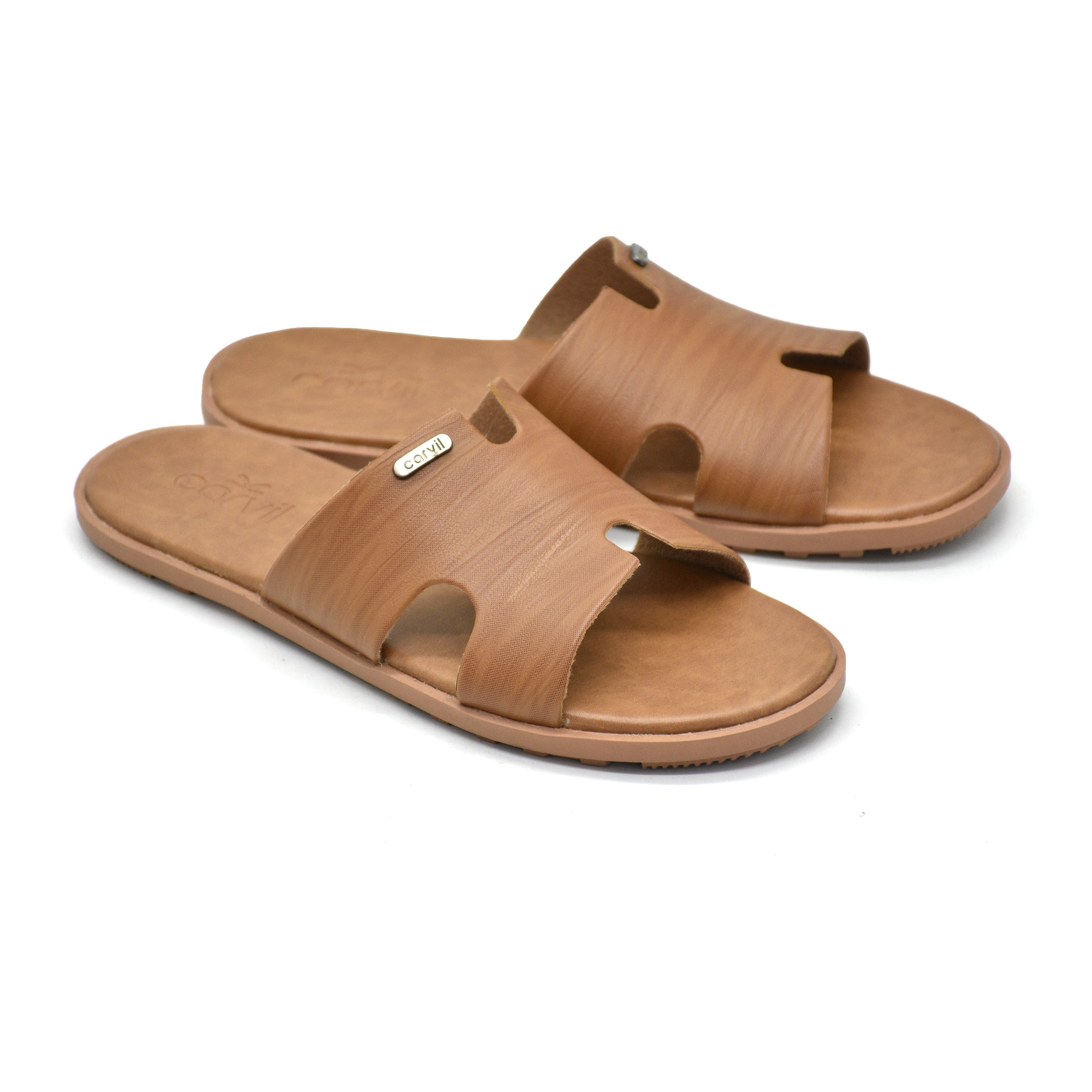 Carvil Sandal Pria PAMISH-01 M TAN