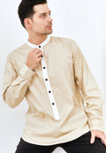Carvil Baju Koko Man PASHA-BRO BROWN