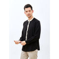 Carvil Baju Koko Pria PASHA-BLK