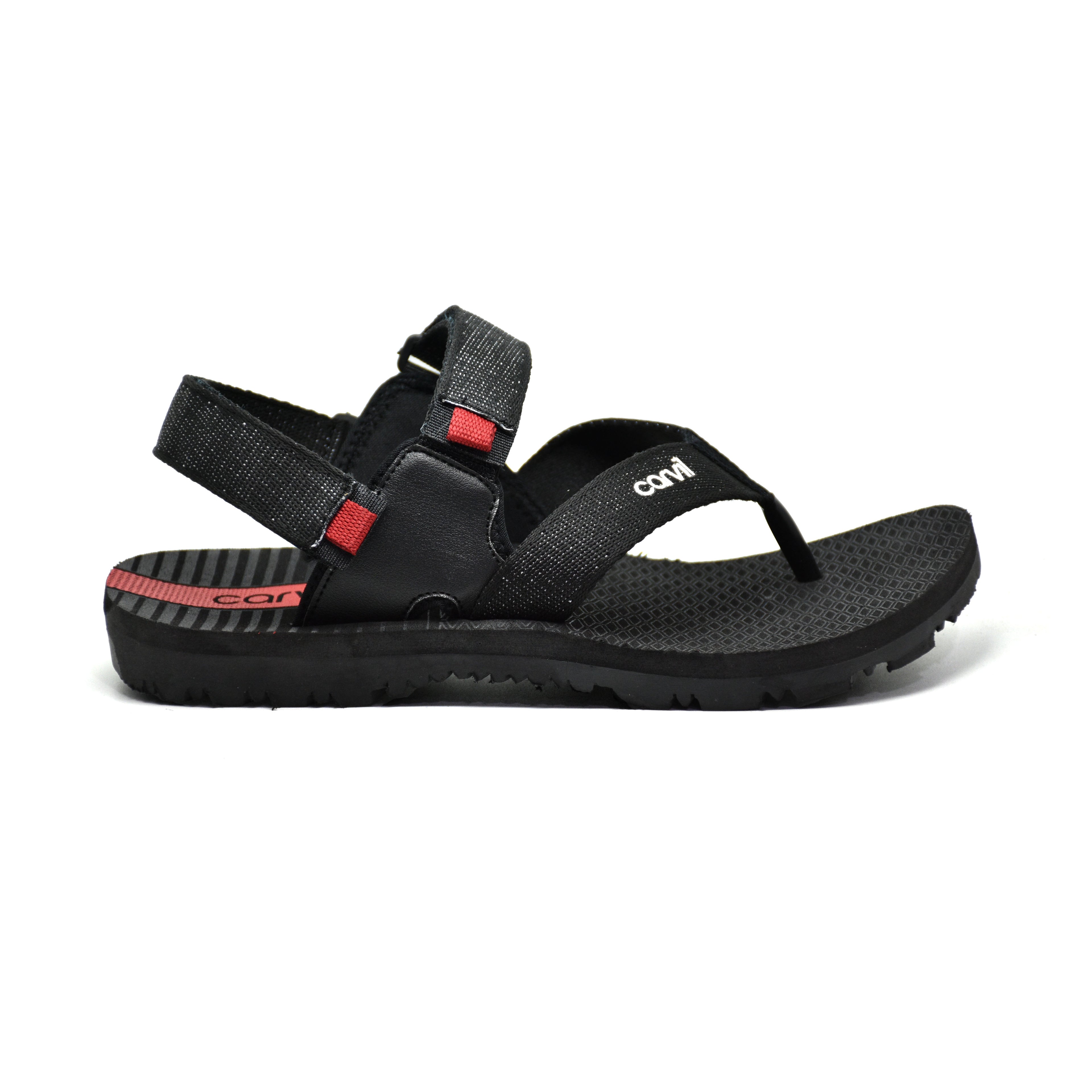 Carvil Sandal Gunung Pria PASIFIC-GM BLACK/RED