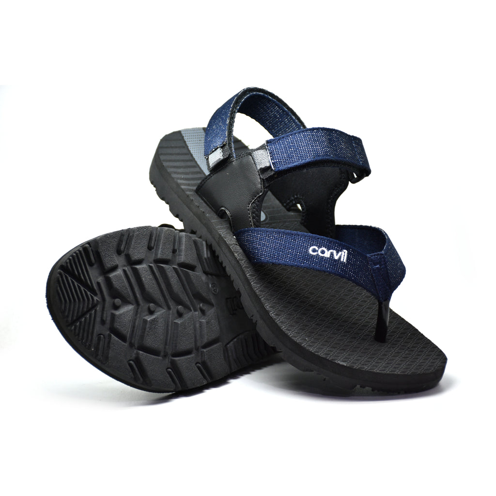 Carvil Sandal Gunung Pria PASIFIC-GM NAVY/GREY