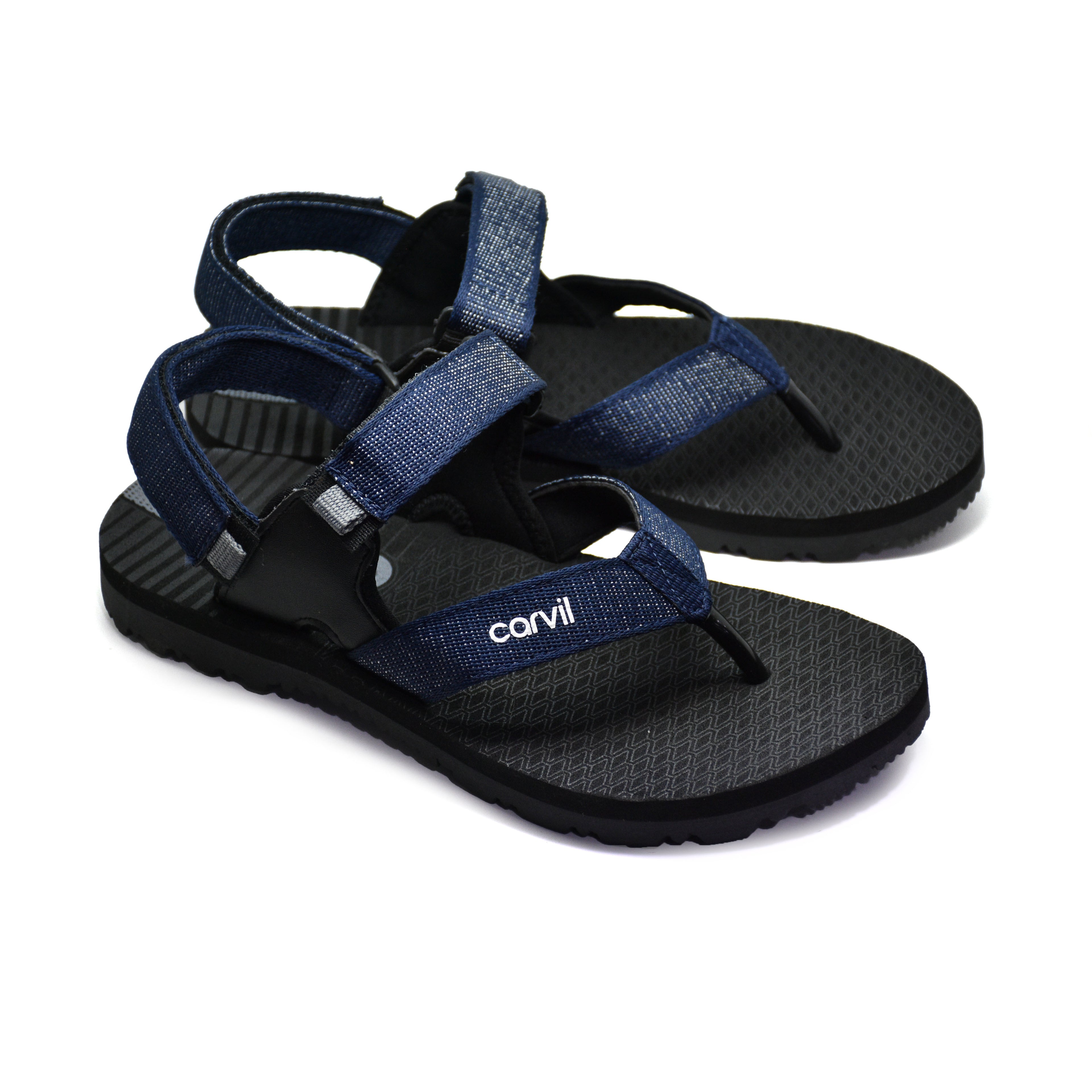 Carvil Sandal Gunung Pria PASIFIC-GM NAVY/GREY
