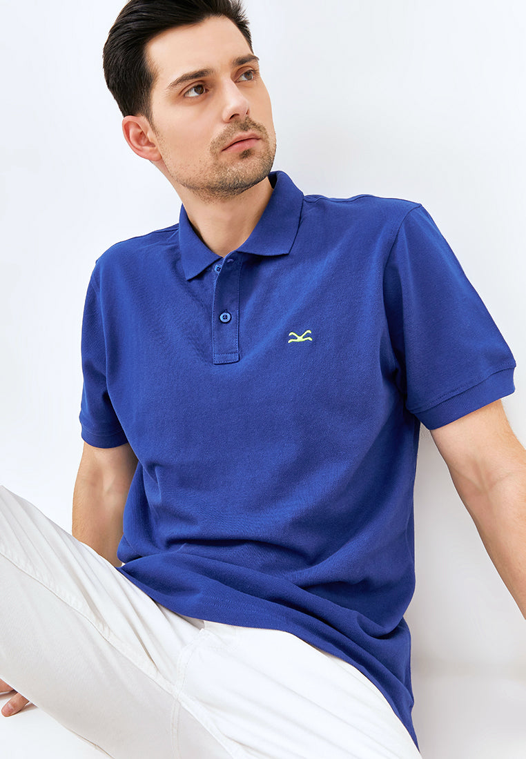 Carvil Polo Pria Pique - RBL ROYAL BLUE