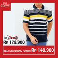 Carvil Kaos Polo Salur Pria PISA