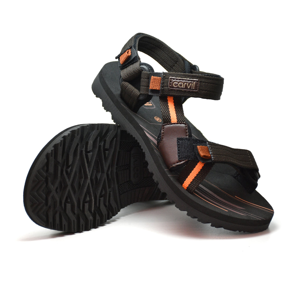Carvil Sandal Anak POLAROID-GT BROWN/ORANGE
