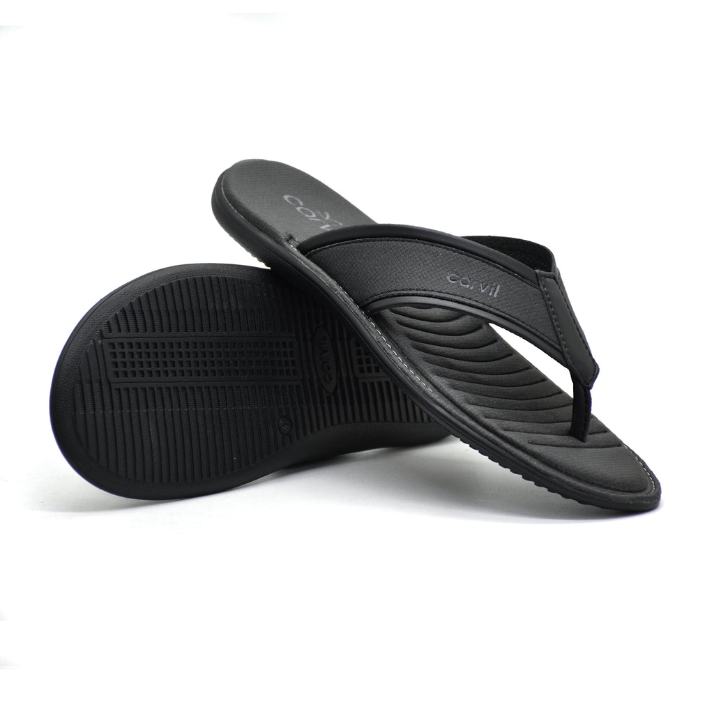 Carvil Sandal Pria RAFALO-01 M BLACK