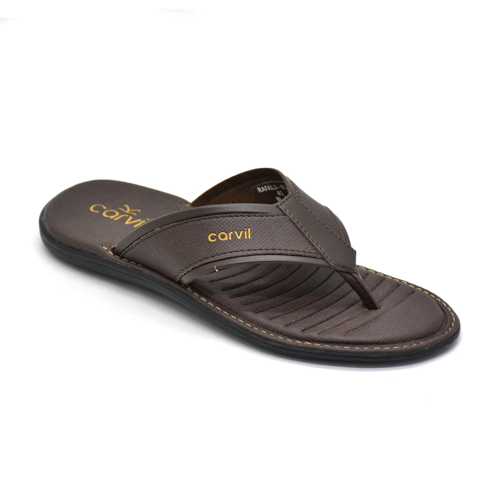 Carvil Sandal Pria RAFALO-01 M DARK BROWN