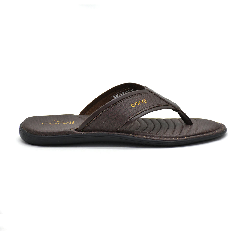 Carvil Sandal Pria RAFALO-01 M DARK BROWN