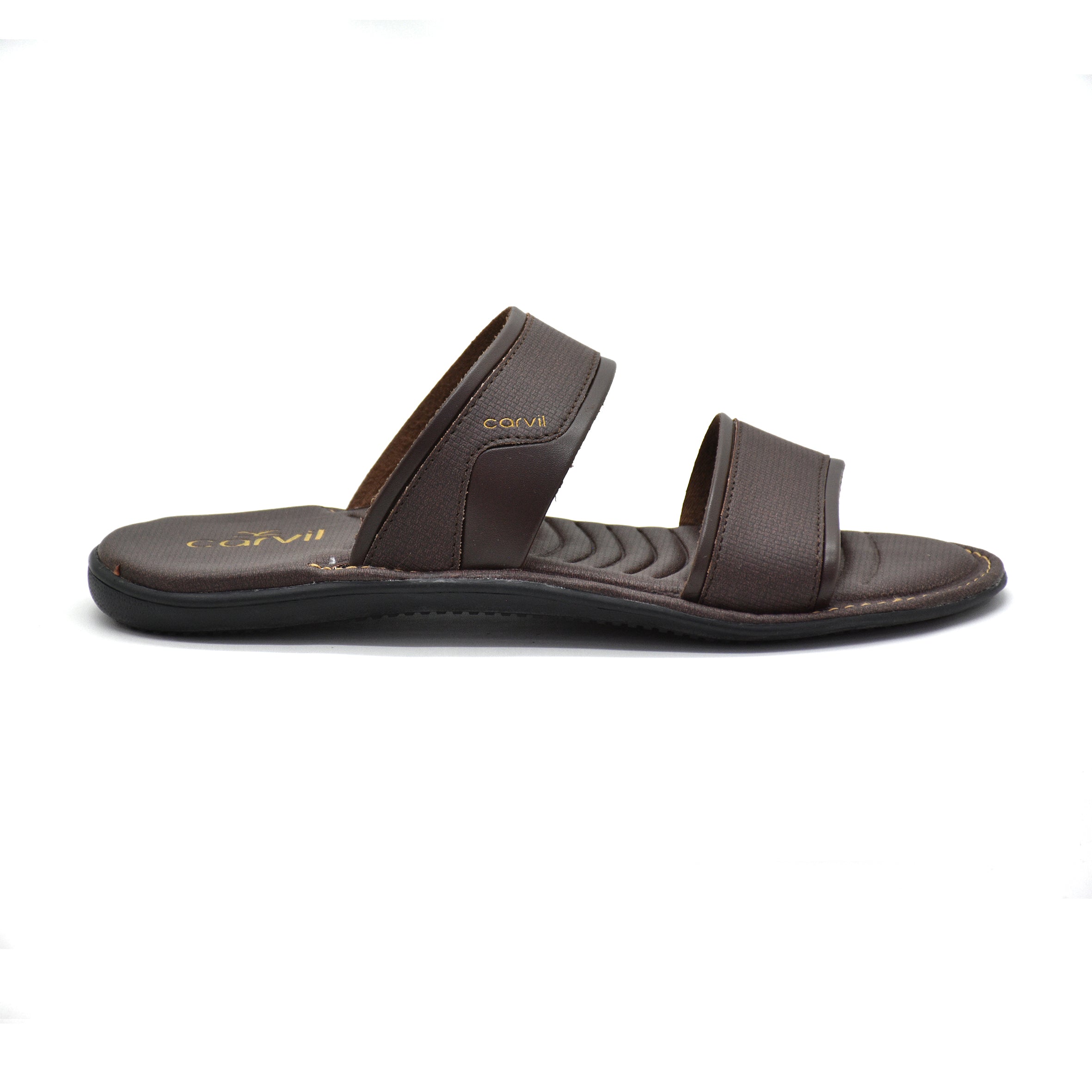 Carvil Sandal Pria RAFALO-02 M DARK BROWN