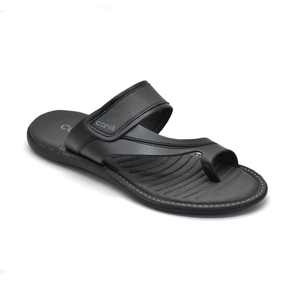 Carvil Sandal Pria RAFALO-03 M BLACK