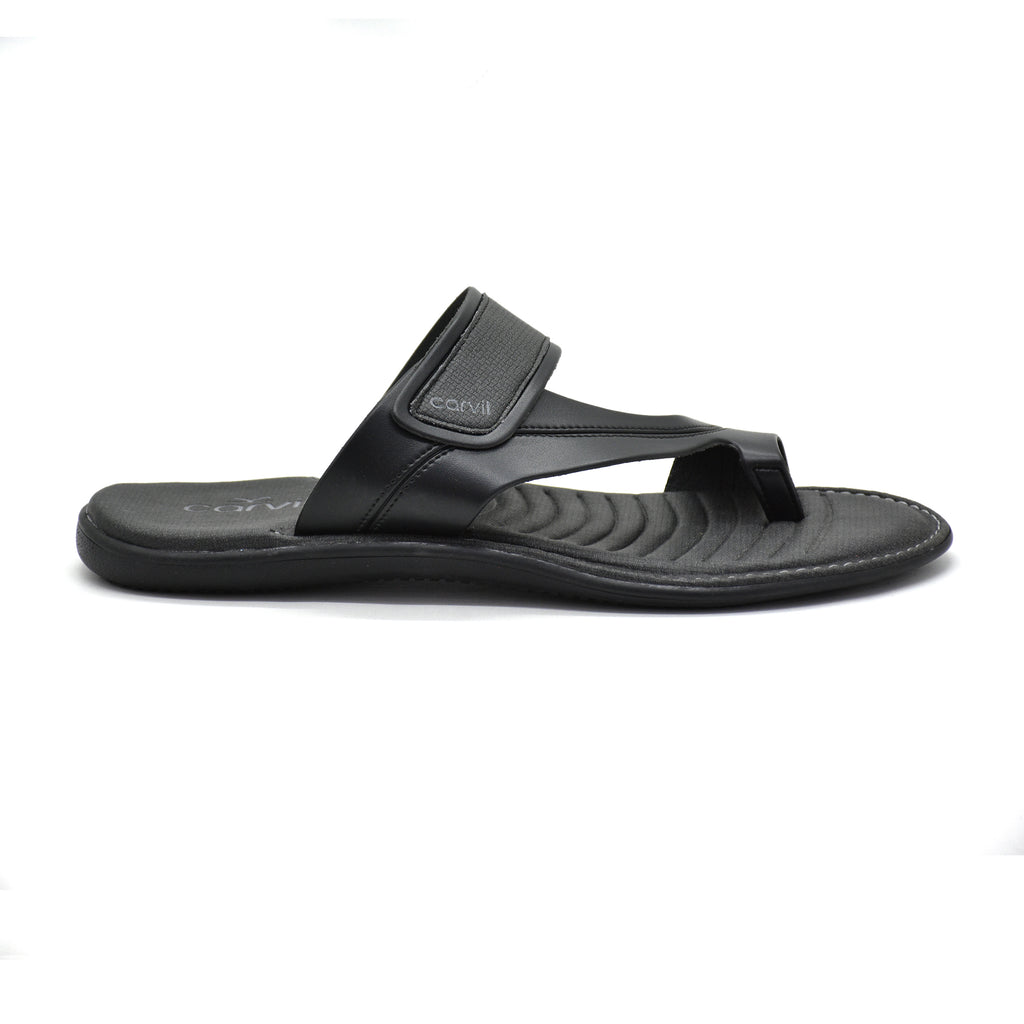 Carvil Sandal Pria RAFALO-03 M BLACK